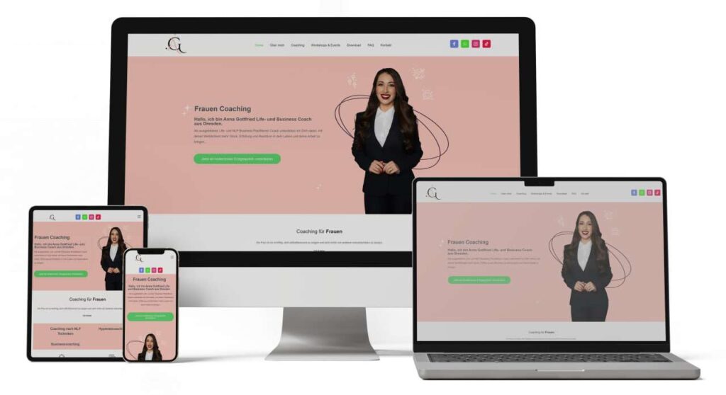 SEO Lübeck : Mockup_Anna_Gottfried_Coaching