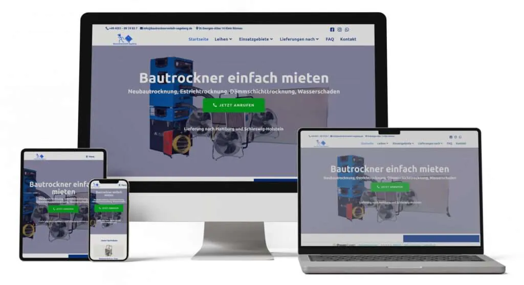 SEO Lübeck Bautrocknerverleih-Segeberg