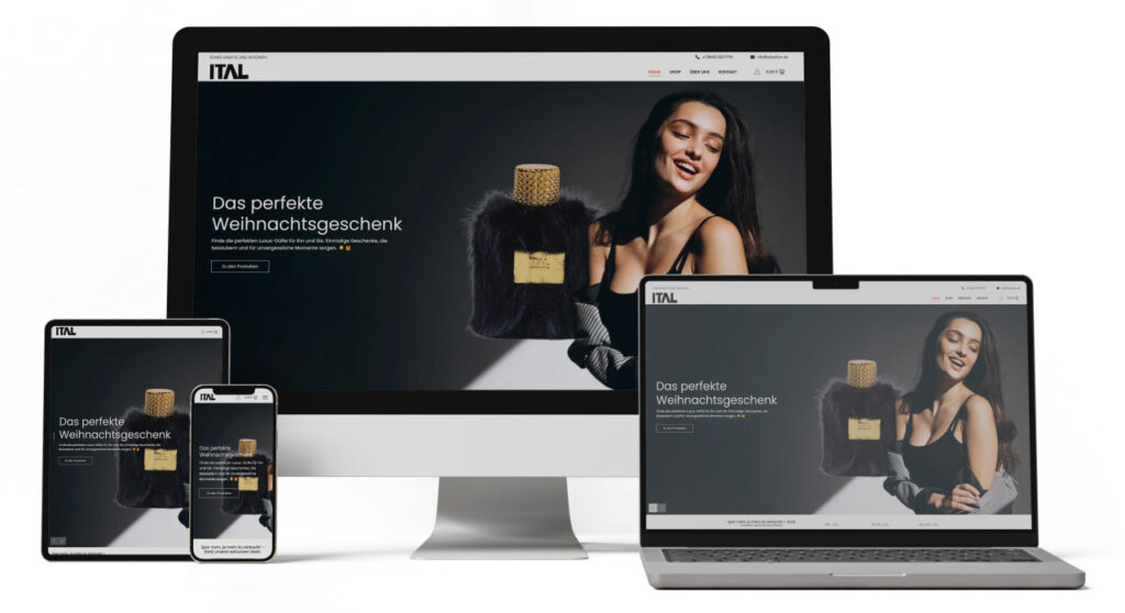 SEO-Agentur Lübeck Northbay Digital & Design MockUp_Italparfum