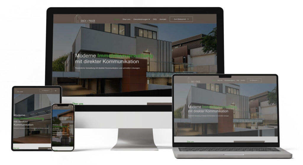 Webdesign SEO Agentur Lübeck Northbay Digital & Design Webseite Dach und Mauer