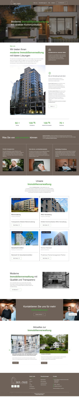 Webdesign SEO Agentur Lübeck Northbay Digital & Design Webseite Dach und Mauer