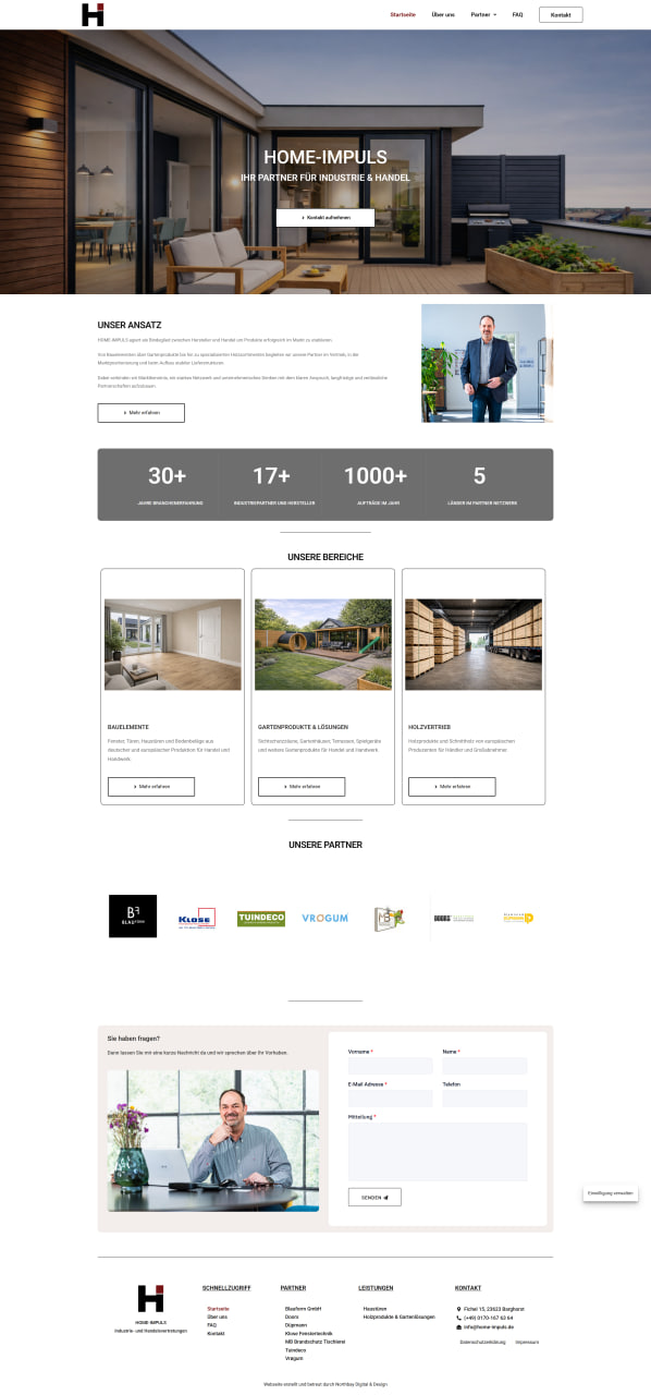 Webdesign SEO Agentur Lübeck Northbay Digital & Design Webseite Home Impuls