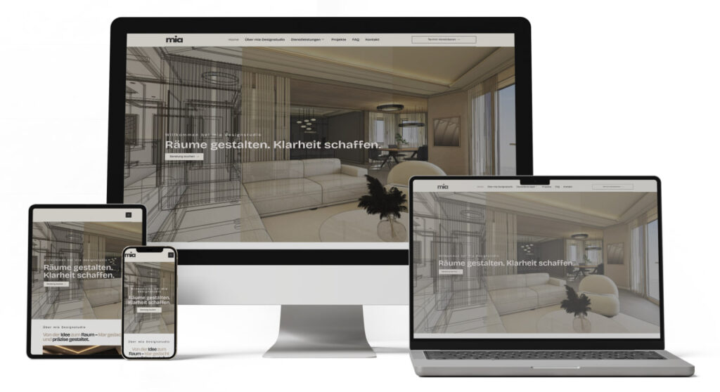 Webdesign SEO Agentur Lübeck Northbay Digital & Design Webseite Mia Designstudio