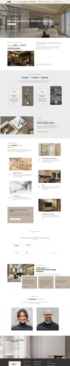 Webdesign SEO Agentur Lübeck Northbay Digital & Design Webseite Mia Designstudio