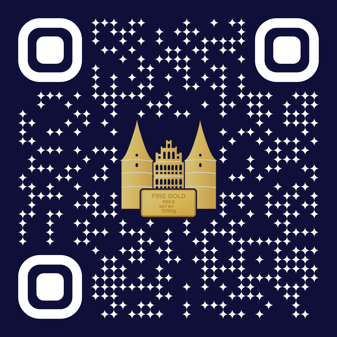 Webdesign SEO Agentur Lübeck Northbay Digital & Design Webseite Edelmetalle Lübeck QR-code